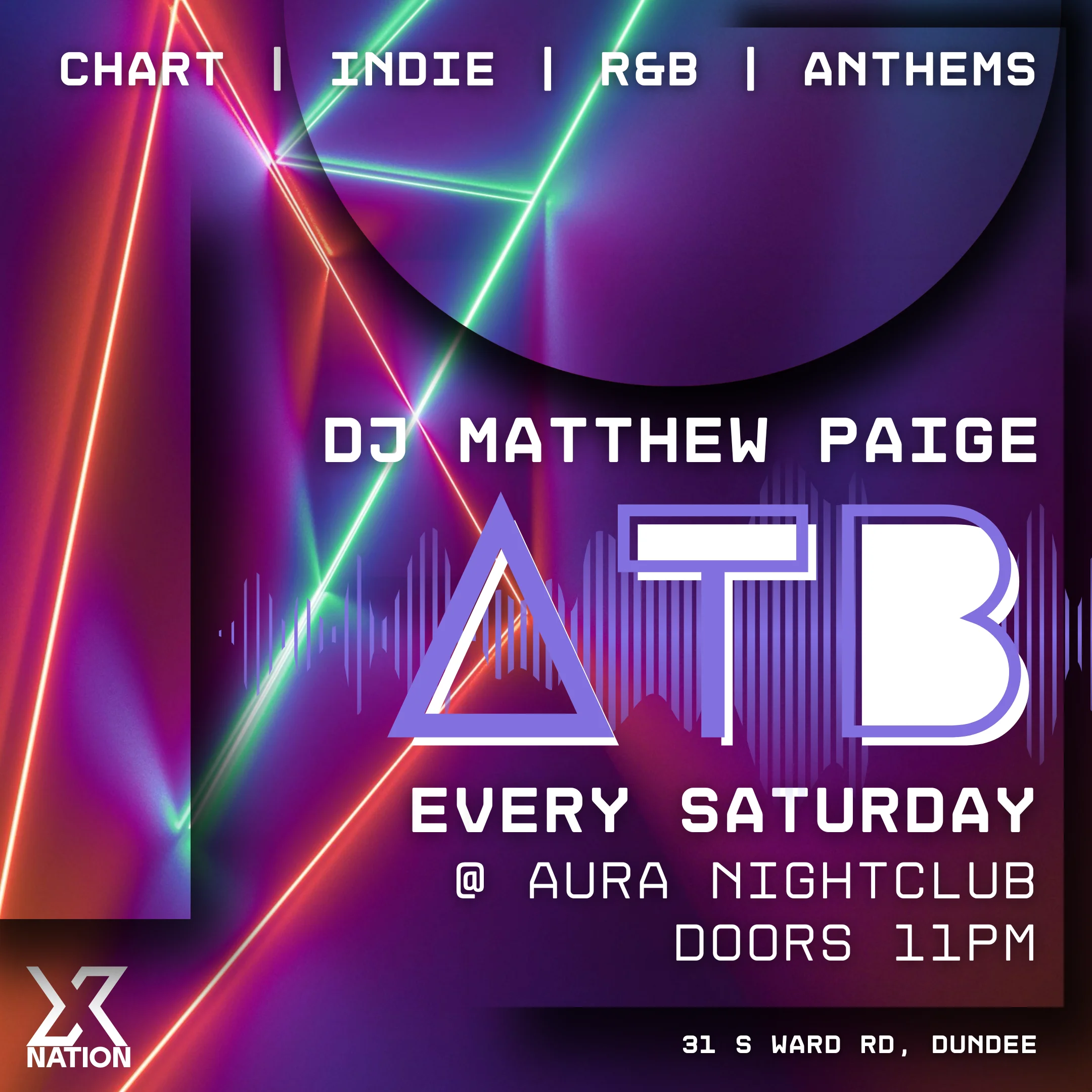 Aura Dundee dance floor atmosphere